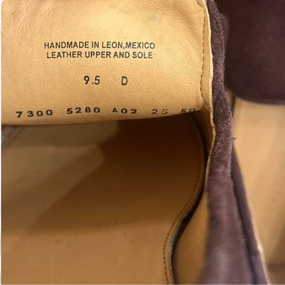 NWT Men’s Tecovas Dark Brown Suede Loafers Size US Men’s 9.5 - Picture 7 of 8